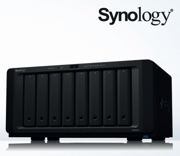 Servidor NAS Synology de escritorio con 8 bahías / Expansible a 18 bahías /  Hasta 252 TB / 4GB de RAM /Hasta 40 cámaras - Vikatechnologies